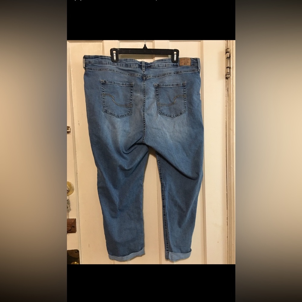 Signature by Levi Strauss women’s Boyfriend Midrise jeans Sz 22X36 - Picture 9 of 10